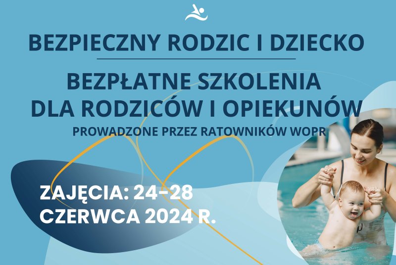 „Bezpieczny rodzic i dziecko” – bezpłatne szkolenia WOPR