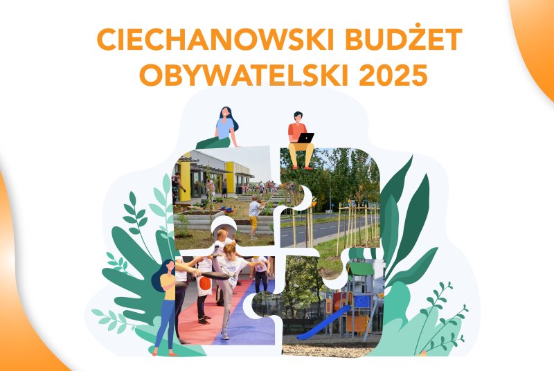 Większe pieniądze w Ciechanowskim Budżecie Obywatelskim 2025