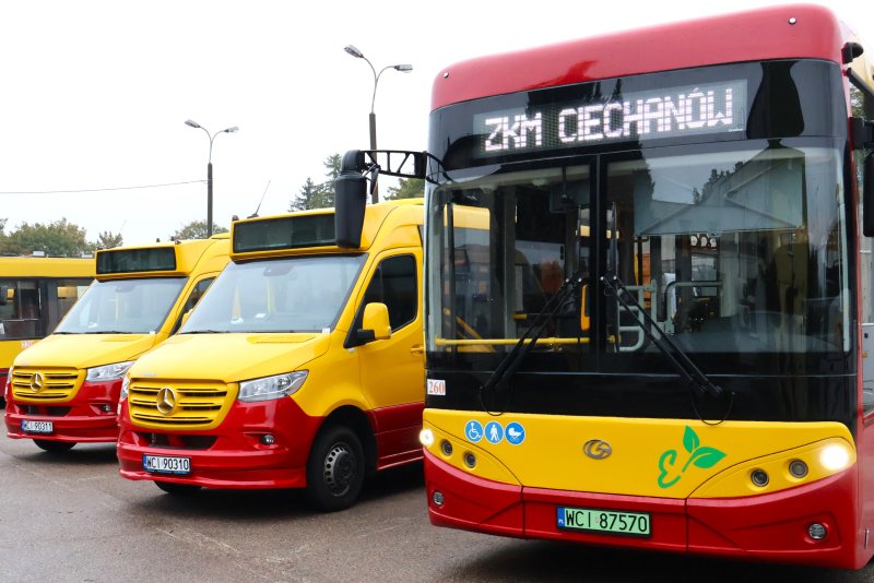 Nowe autobusy miejskiej komunikacji